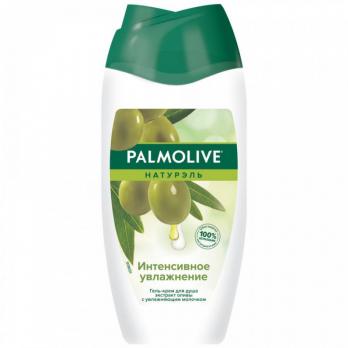 Гель-крем для душа Palmolive Интенсивное увлажнение, экстракт оливы с увлажняющим молочком, 250мл.