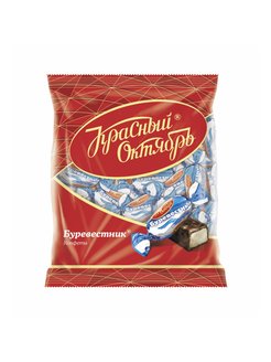 Конфеты шоколадные Буревестник, Красный Октябрь, 250г.