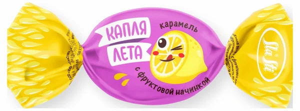 Карамель "Капля лета" фруктовая со вкусом лимона, 1кг. СлаСти