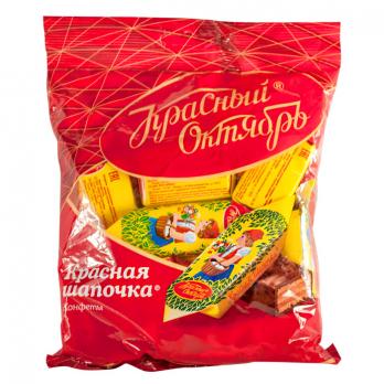 Конфеты шоколадные Красная шапочка Красный Октябрь, 250г.