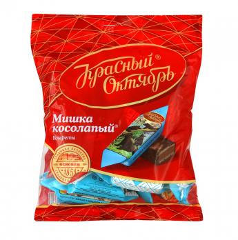 Конфеты шоколадные Мишка косолапый Красный Октябрь, 250г.