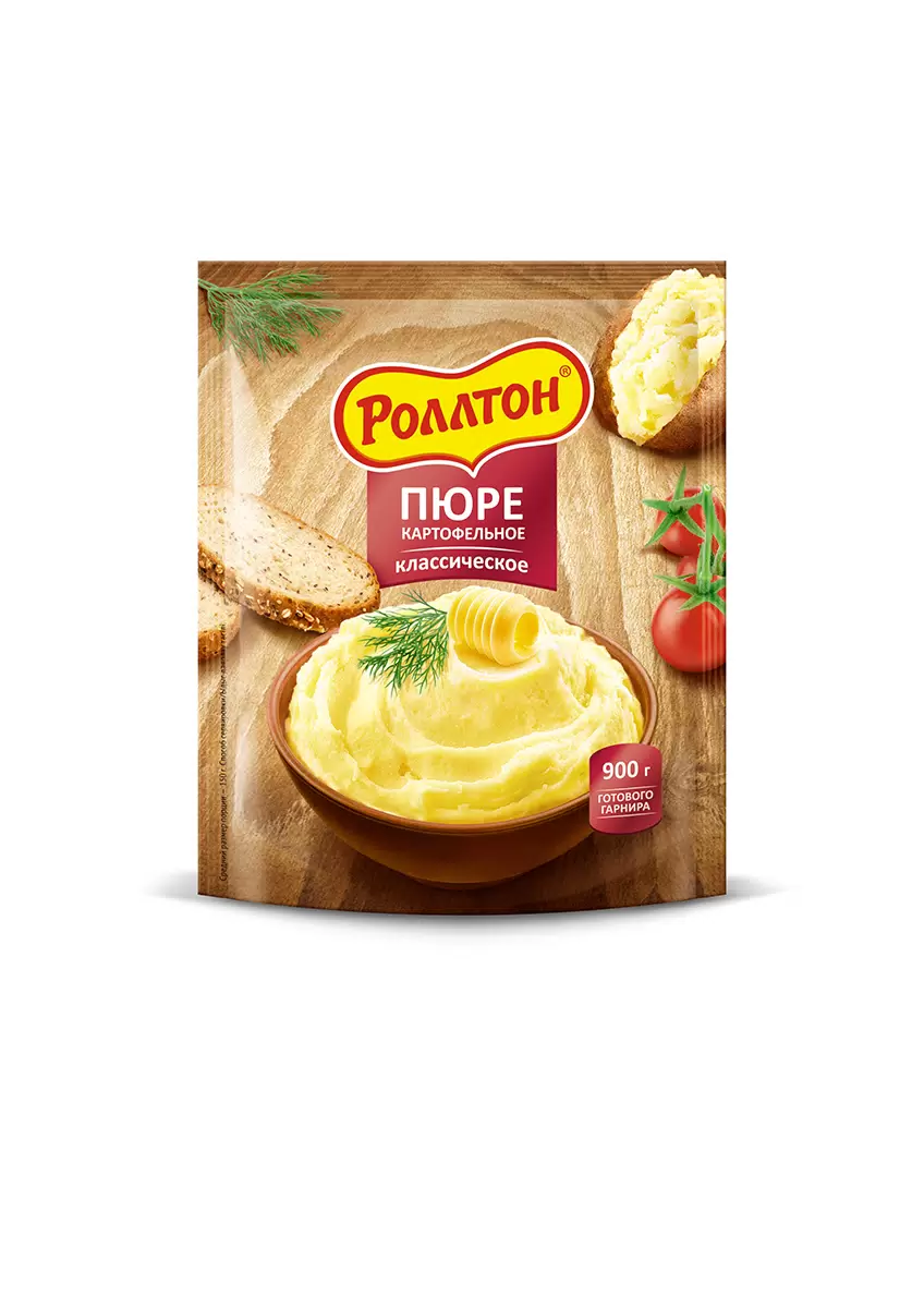 Пюре картофельное Роллтон, 120гр.